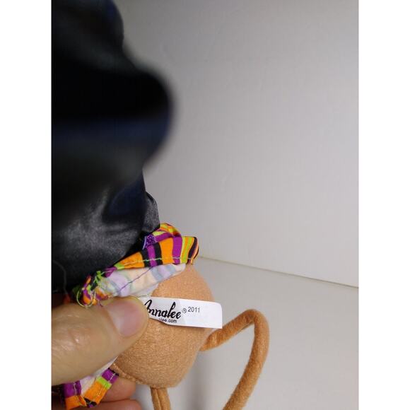 Annalee Mouse Artist Doll Halloween Pumpkin 9 Inch Original 2011 - Picture 4 of 4